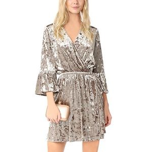 L’AGENCE Mini Wrap Dress
